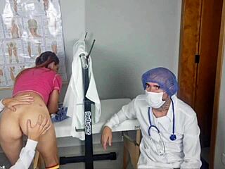 gynecologists team attends patient's first time in hospital interview