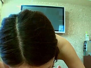 cute asian amateur nozami delivers a pov blowjob before anal and doggystyle action