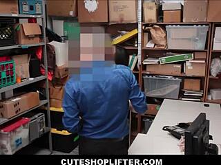 Aurora Winters Caught Shoplifting, Intensely Fucked By Mall Security