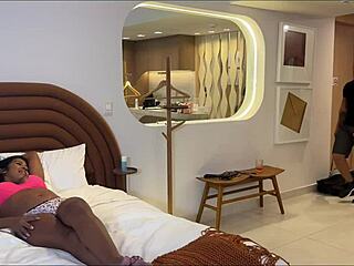 I gave a tasty blowjob after massage with big cock