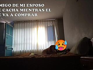 i handcuff my wife in cuckold group swingers fun with old submissive latina ass