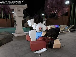 Two Pretty Girls Tried My Dick In Course On Roblox Condo Game