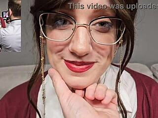 Secretary Kimmi! What a huge tits interview at the office