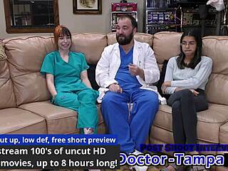 dr tampa performed ditria roses' first gynecological exam.