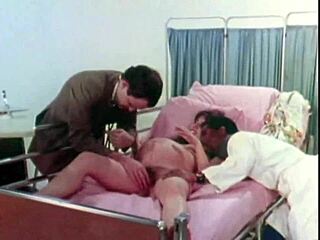 Vintage Dark London Interracial Pregnant Threesome In Swinging Sixties Shadows