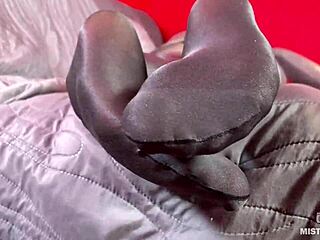 My anthracite nylon feet rubbing against each other near your face. What do you think?