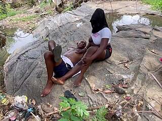 Streams Of Joy Dicked Outdoor