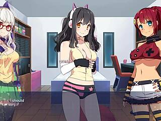 Sakura Gamer Part 6 Explodes in Lesbian Clover Ending!