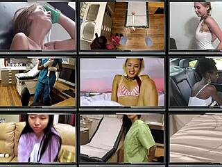 ditria rose lets out some good moaning in this backstage solo