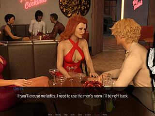 Check out Jessica Oneil in stockings with straps and upskirt in Hard News Ep 33