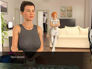 Check out Jessica Oneil in stockings with straps and upskirt in Hard News Ep 33