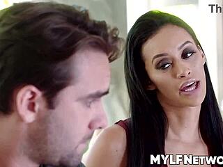 Gia Vendetti Homewrecker Affair with Stud at Her Door