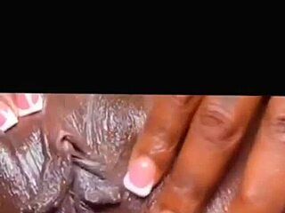 stepbrother gets big black cock sucked by keisha minaj cumshot!