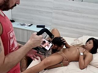 Gostosa joyce camargo leva canseira do indiano nos bastidores