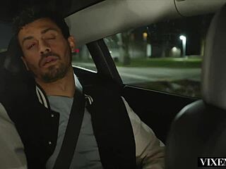 Dream mom Alexis sucks college stud's cock dry.