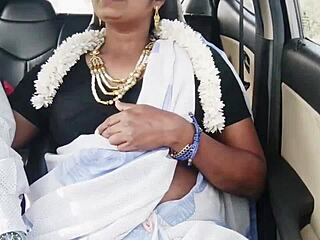 Desi car sex with beautiful bhabi and husband's brother, dirty talks