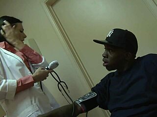 Dr Ventura Examines A Juice Pressure In Young 18+ Black Dudes Big Cock