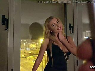 German Scout Introduces Teen Student Marilyn To First Anal Sex After Party Night