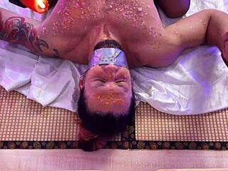 Cute male slave gets what he deserves!