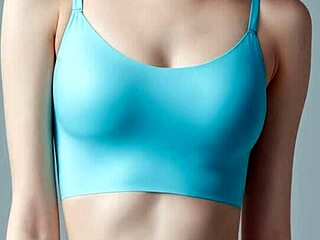 AI GENERATED GIRLS POSE IN LINGERIE FOR A CATALOG SHOOT