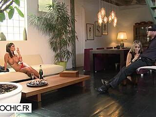 amazing threesome with aleska diamond and black angelika