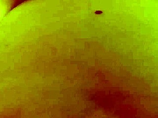 greta's breast is big and natural, i feel happy looking at it