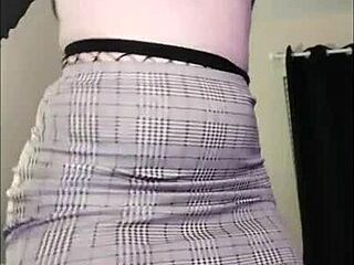 sexy fat ass dancing in fishnets 😏