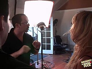 adorable blonde with braces cheers up by having an anal threesome and trying out dp