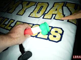 Ladyboy Feels Intense Pleasure Toying Her Tight Ass.