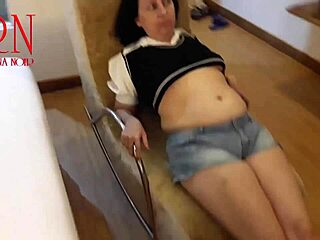 lick the beautiful slut's navel and pussy, drink poured and drunk