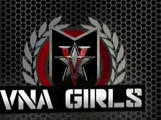 Vicky Vette wears latex dress and masturbates.