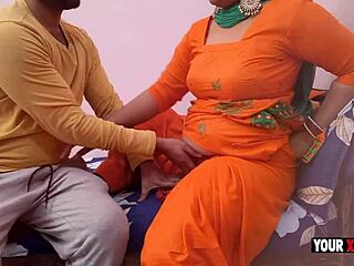 Punjabi Bhabhi Gets Non-Stop Chudai from Servant Bihaari Ramu