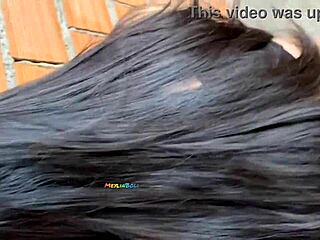 hot redhead mira sunset endures rough anal hardfuck outdoors