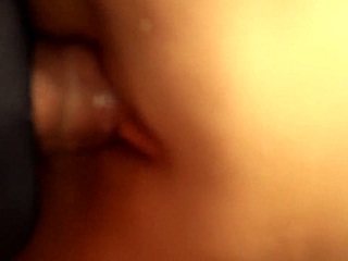 The lube makes her pussy feel good to fuck