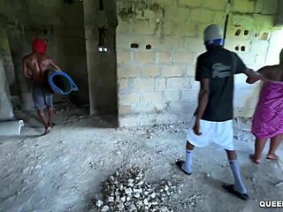 we celebrated our new building with a foursome hardcore sex