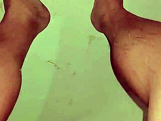 Rando Enjoys Nude Bathing And Feet Play
