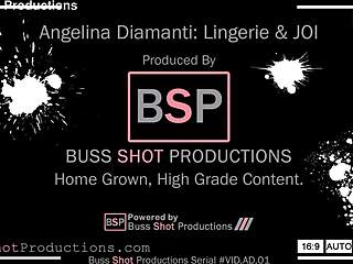 Angelina Diamanti in Lingerie Gives JOI