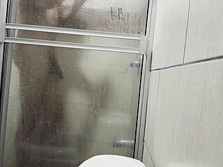 they spied on me in the bathrom when i masturbated with my cousn's panties