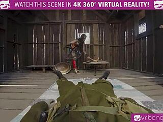 Amazing Wonder Woman Cosplay Teasing And Fucking In VR