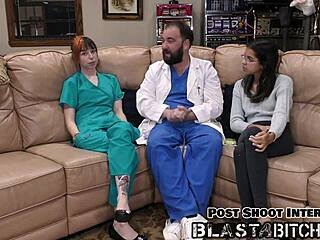 hey, ditria rose sucks dick and eats pussy in this pov version