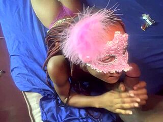 sexy young 18+ afrolatina slut gives amazing blowjob to daddy 😍 he pounds her sweet swollen pussy