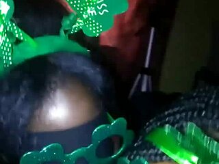 Sloppy Double Blowjob On St Patricks Day!!