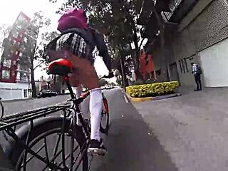 Ladyboy Shows Off In Miniskirt For Upskirt Tease