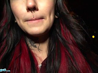 Public Agent Tattoo Babe Sharlotte Thorne Gets Fucked In Boiler Room