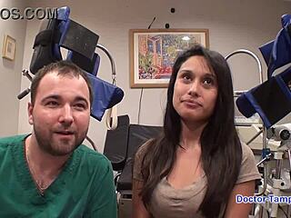 Locking up this broad, Alexa Chang, in the backstage area.