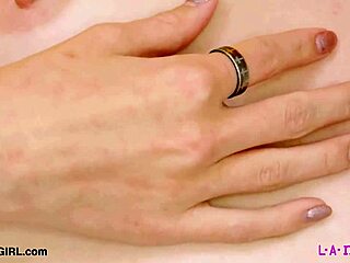 lovely blonde beauty reveals stunning figure during photoshoot casting 😊