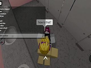 Are you watching me get fucked by the gringo on Roblox?