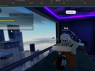 giving a submissive roblox slut backshots until she finishes