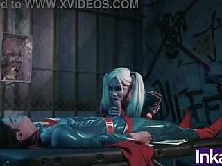 superman saves world by introducing bat to harley quinn's ass