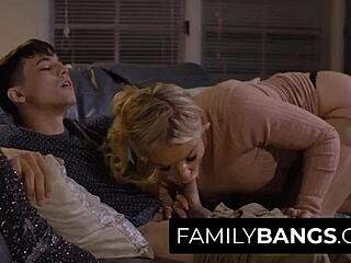 Son-In-Law Proves Fidelity By Fucking Stepmom Rachael Cavalli